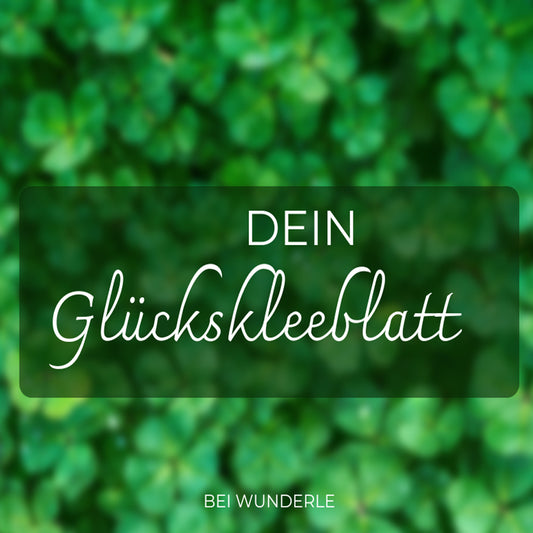 glückskleeblatt glück