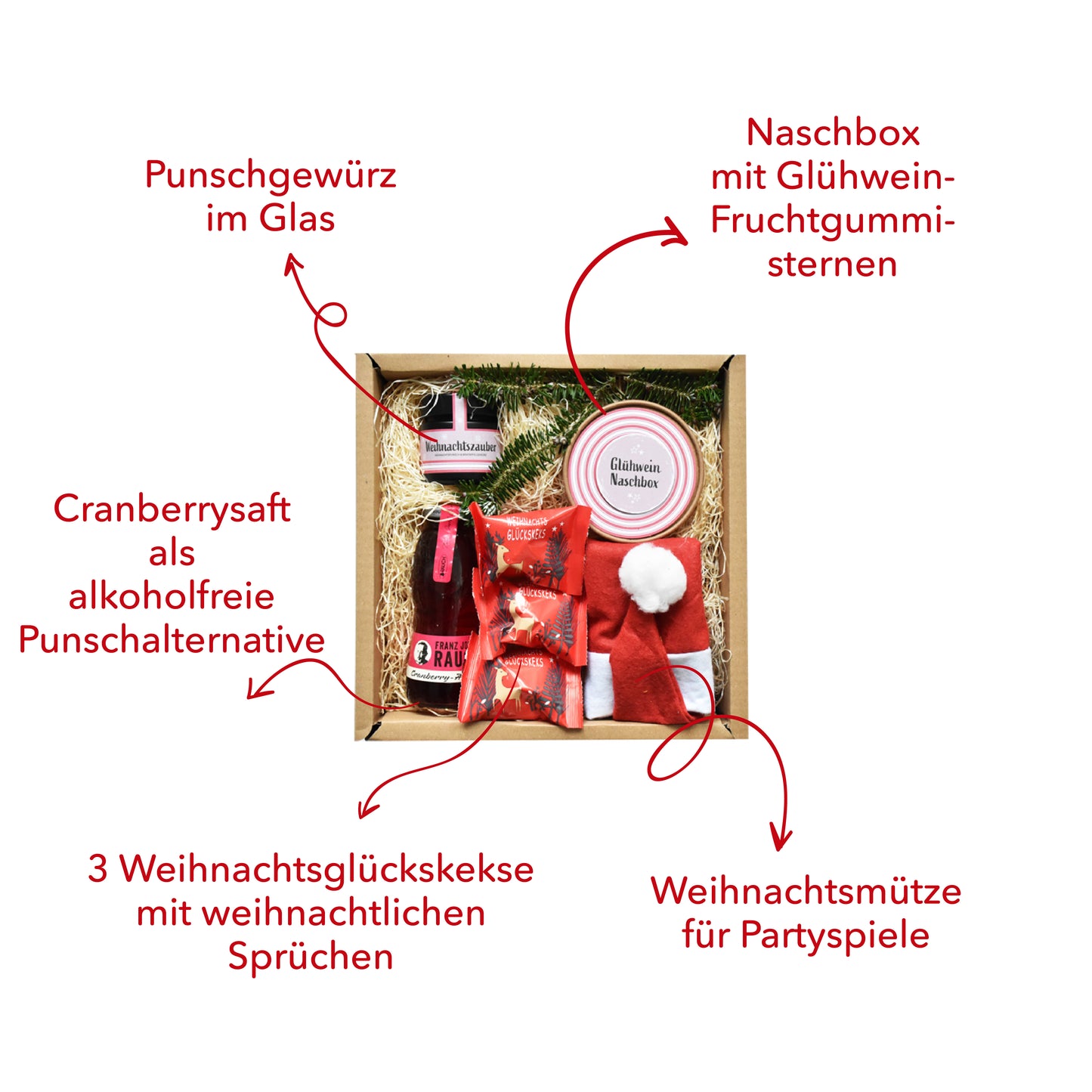 weihnachtsfeier to go- Inhalt