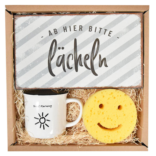 Gute Laune Geschenkbox-onboarding geschenk