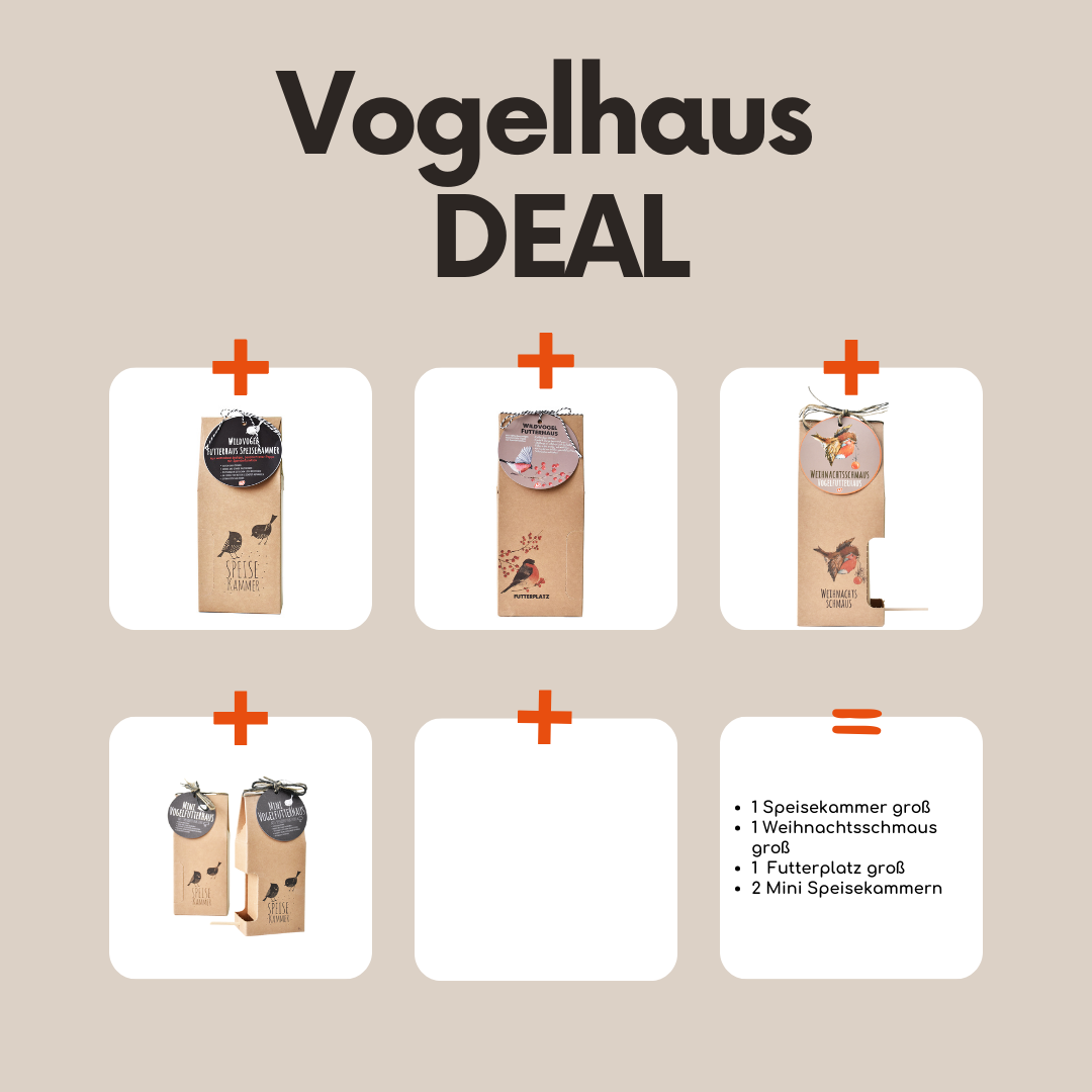 Vogelhaus Special Paket