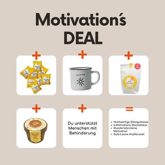 Motivations Bundle für einen erfolgreichen Tag