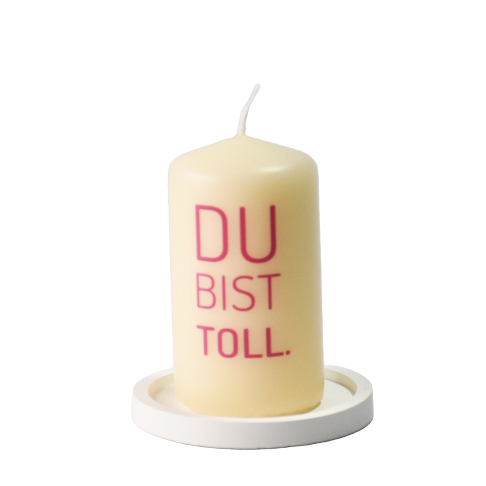 Kerzengeschenk „Du bist toll“ 