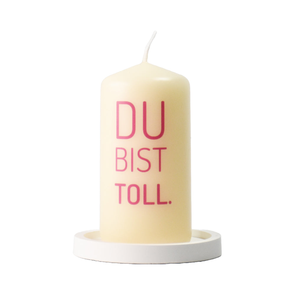 Kerzengeschenk „Du bist toll“ – Wärme, Licht & eine liebevolle Botschaft