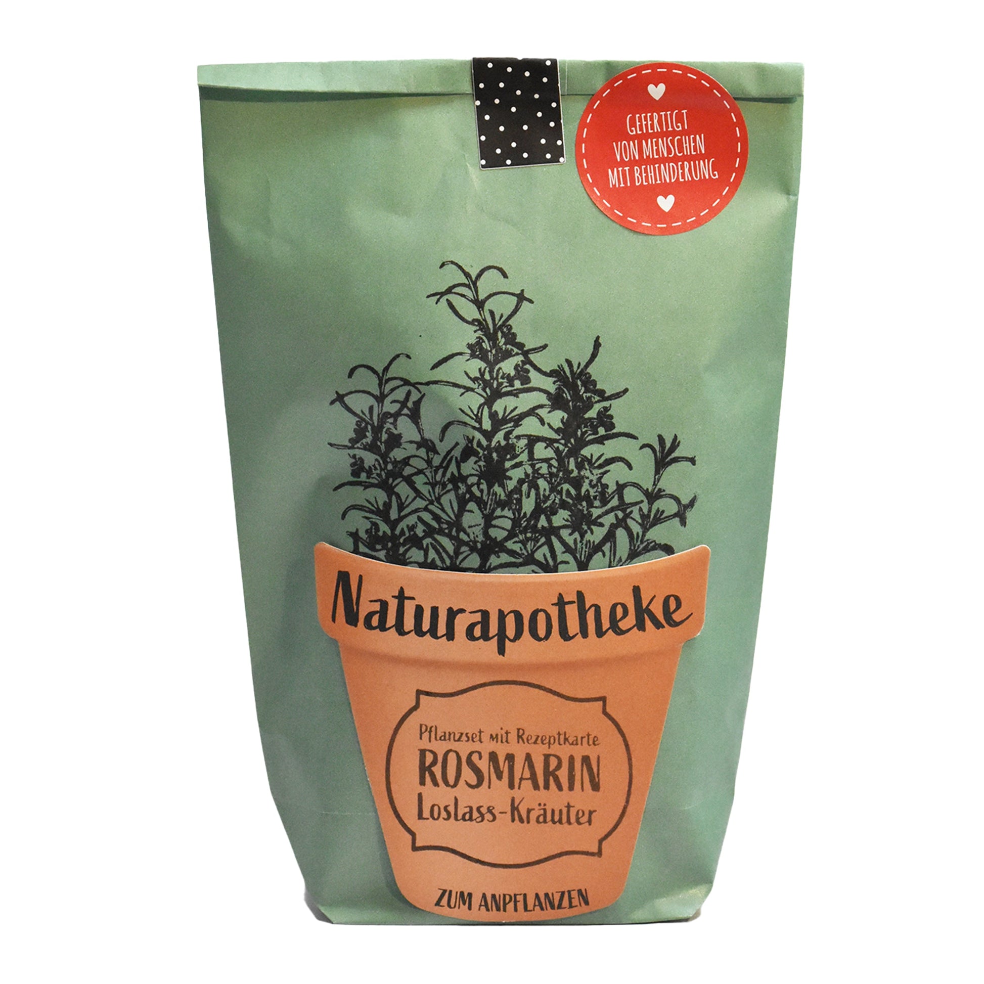 entspannungs geschenk-Antistress Geschenk: Verschenke mit unserer "Naturapotheke" Rosmarinbad pure Entspannung und Wohlbefinden.