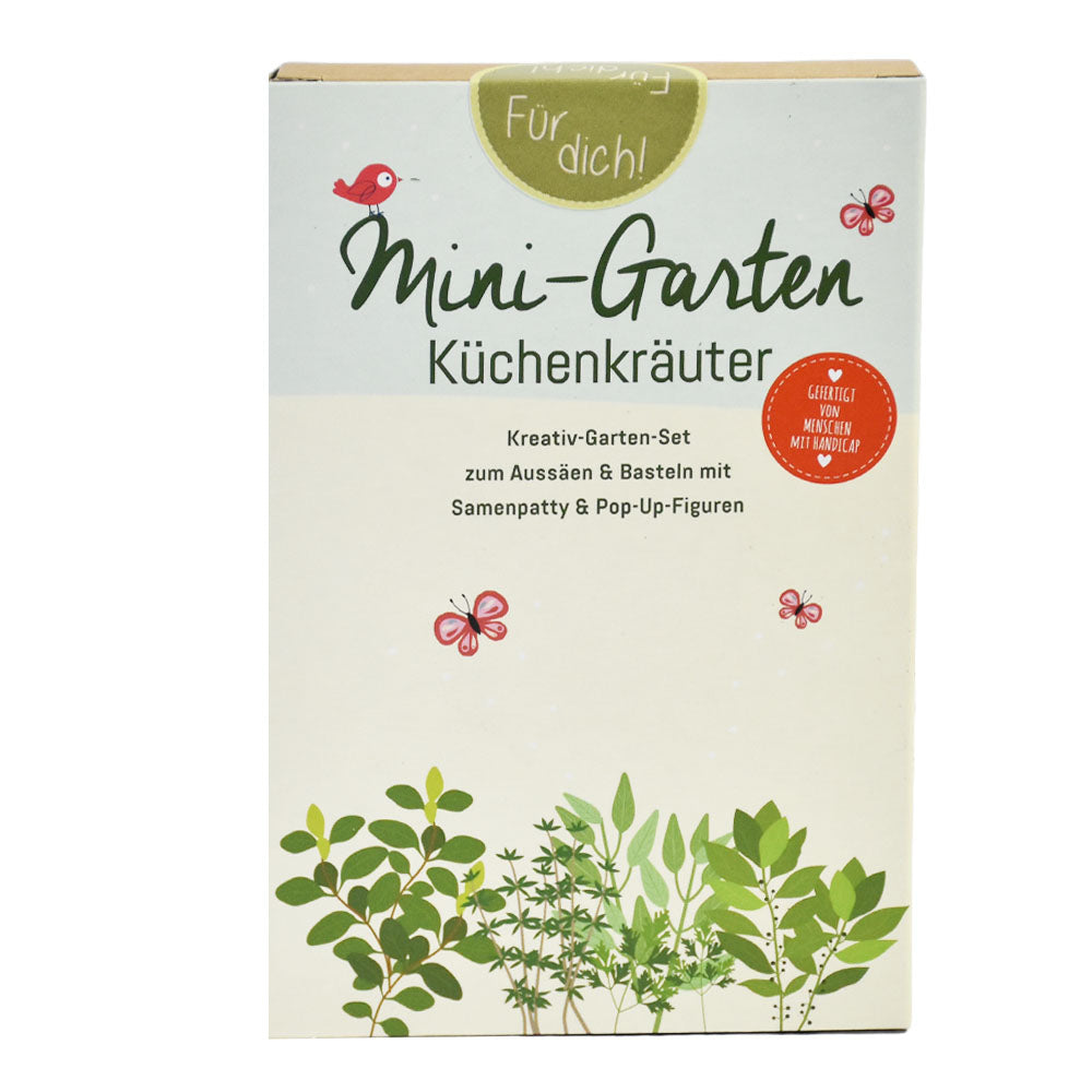 Mini-Garten Küchenkräuter- Kreativ Pop Up Garten Set