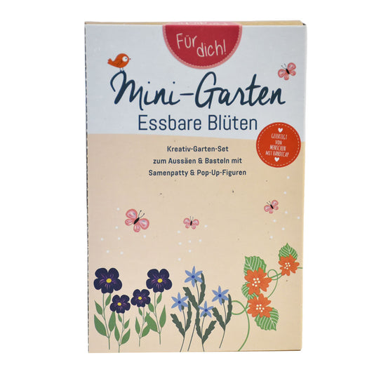 Mini-Garten Essbare Blüten- Kreatives Pop Up Garten Set