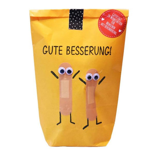 gute besserung geschenke- Gute Besserung Wundertüte für schnelle Genesung